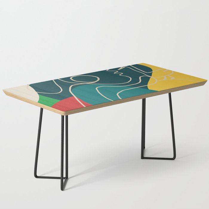 Gentle Abstract Line 6 Coffee Table Gallery Image 1