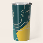 Gentle Abstract Line 6 Travel Mug Gallery Image 2