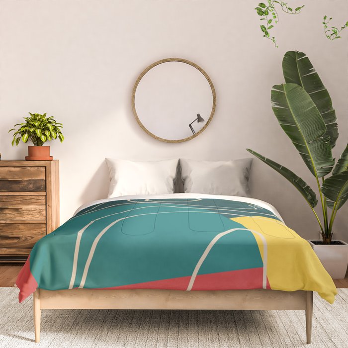 Gentle Abstract Line 6 Comforter Gallery Image 3