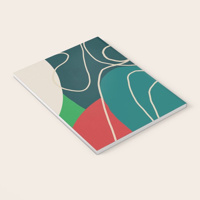 Gentle Abstract Line 6 Notebook Gallery Image 3