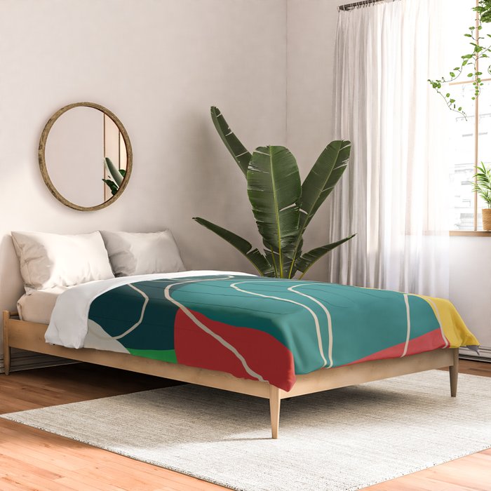 Gentle Abstract Line 6 Comforter Gallery Image 2
