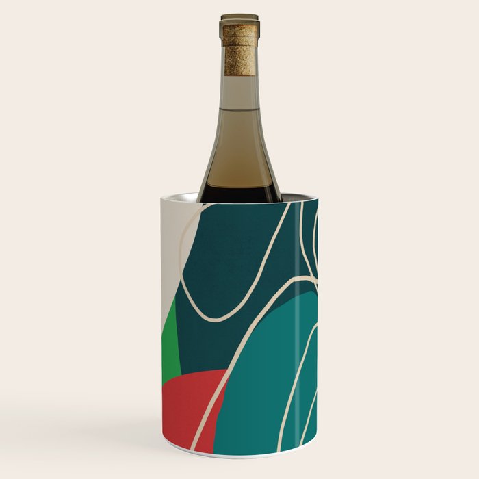 Gentle Abstract Line 6 Wine Chiller Gallery Image 2