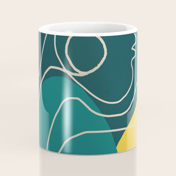 Gentle Abstract Line 6 Coffee Mug Gallery Image 4