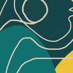 Gentle Abstract Line 6 Coffee Mug Gallery Image 2