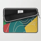 Gentle Abstract Line 6 Laptop Sleeve Gallery Image 2