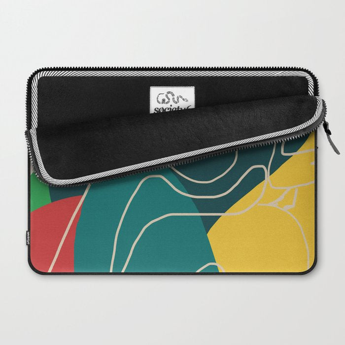 Gentle Abstract Line 6 Laptop Sleeve Gallery Image 2