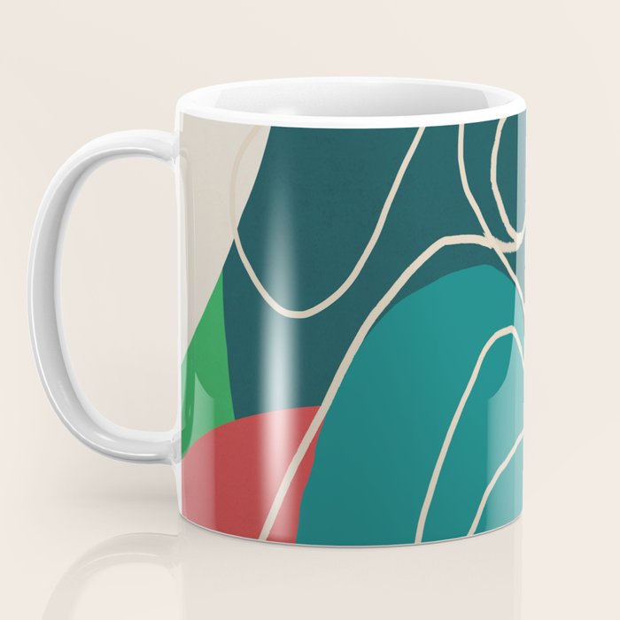 Gentle Abstract Line 6 Coffee Mug Gallery Image 3