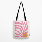 Matisse Cut Out Pink Leaf Tote Bag Gallery Image 2