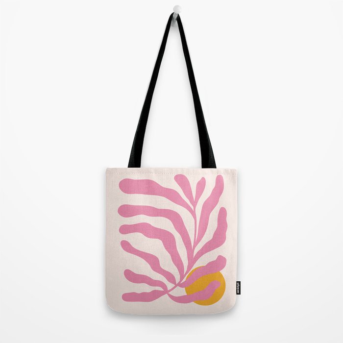 Matisse Cut Out Pink Leaf Tote Bag Gallery Image 2