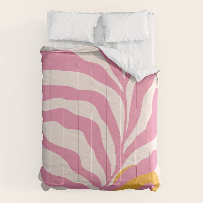 Matisse Cut Out Pink Leaf Comforter Gallery Image 6