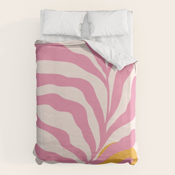Matisse Cut Out Pink Leaf Duvet Cover Gallery Image 6