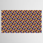 Bold Colorful Checks Pattern - Small XVII Tablecloth Gallery Image 2