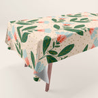 Whimsical Spring Floral  Tablecloth Gallery Image 1