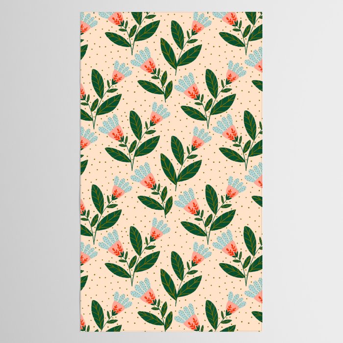 Whimsical Spring Floral  Tablecloth Gallery Image 2