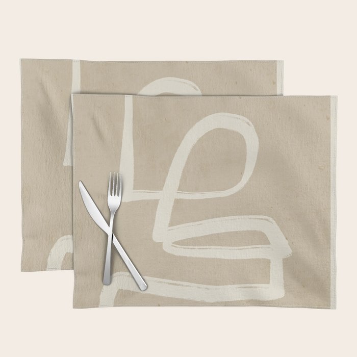 Abstract line art 72 Placemat Gallery Image 1