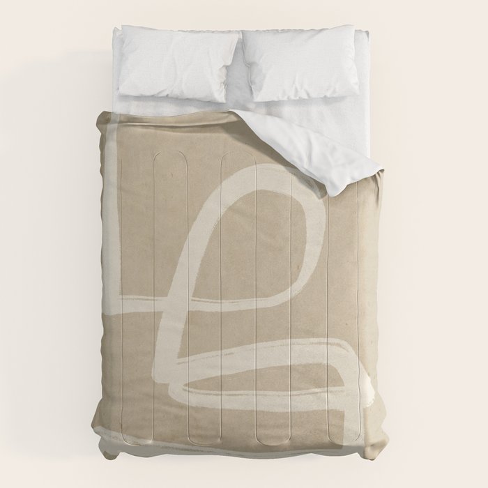Abstract line art 72 Comforter Gallery Image 6