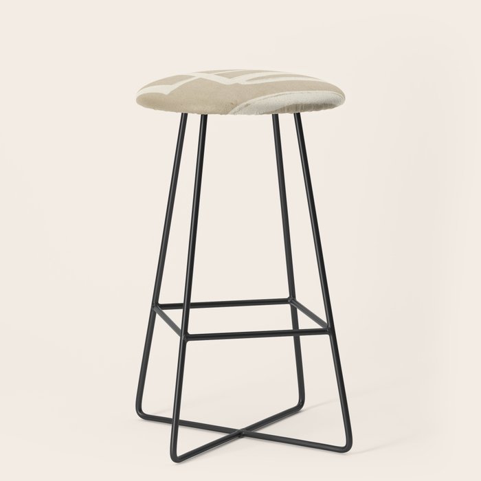 Abstract line art 72 Stool Gallery Image 1