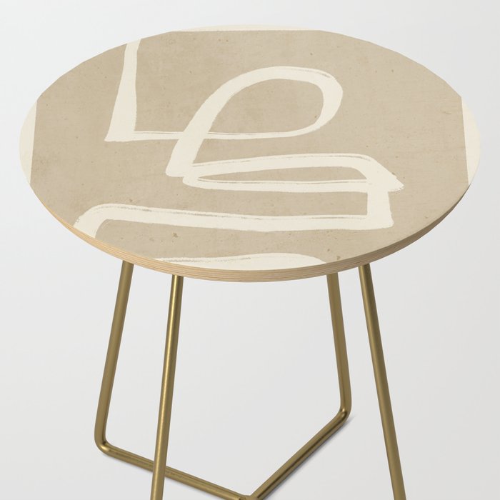Abstract line art 72 Side Table Gallery Image 2