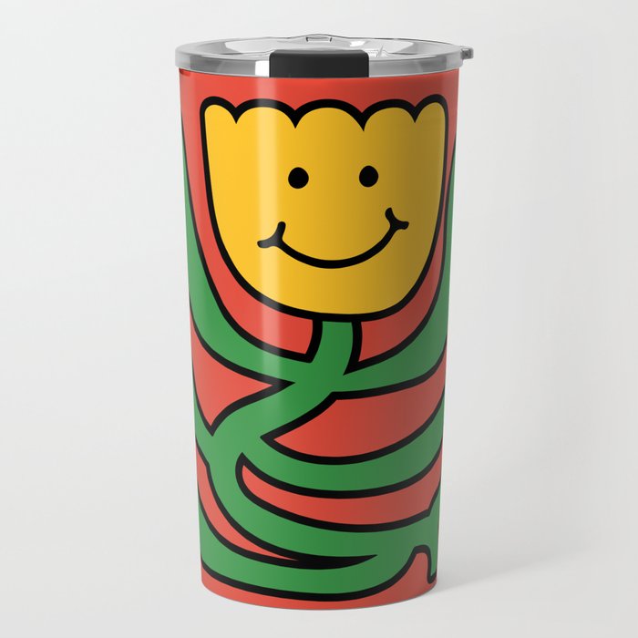 THE FLOWER OF JOY 01 Travel Mug Gallery Image 1