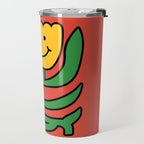 THE FLOWER OF JOY 01 Travel Mug Gallery Image 2