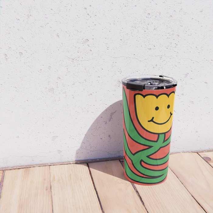 THE FLOWER OF JOY 01 Travel Mug Gallery Image 4