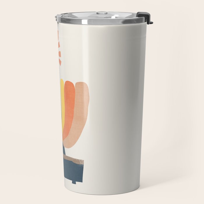 Whimsical aloe plicatilis succulent plant Travel Mug Gallery Image 2