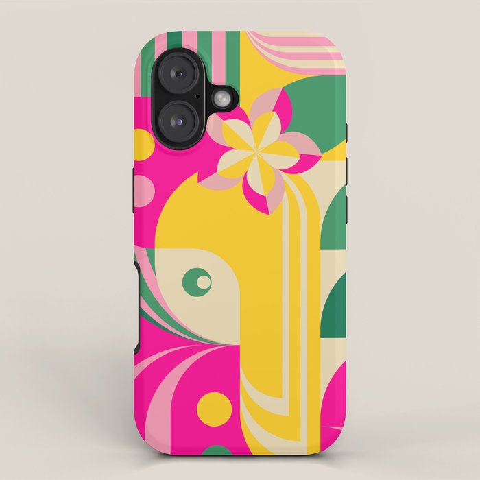 Girl in Tropical Island iPhone Case Gallery Image 1