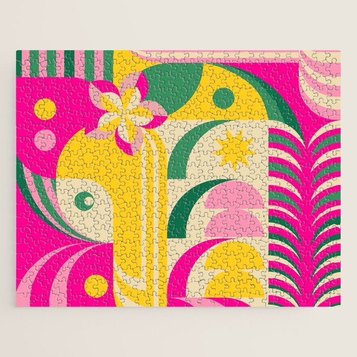 Girl in Tropical Island Jigsaw Puzzle Gallery Image 1