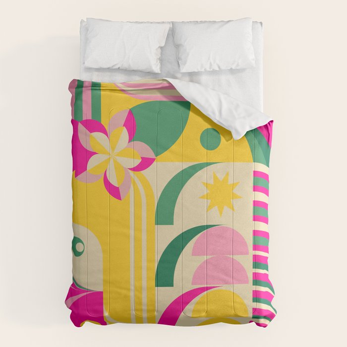 Girl in Tropical Island Comforter Gallery Image 6