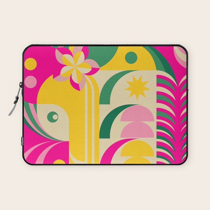Girl in Tropical Island Laptop Sleeve Gallery Image 1