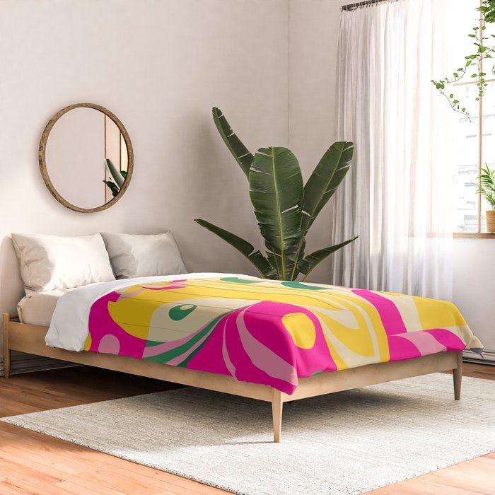 Girl in Tropical Island Comforter Gallery Image 2