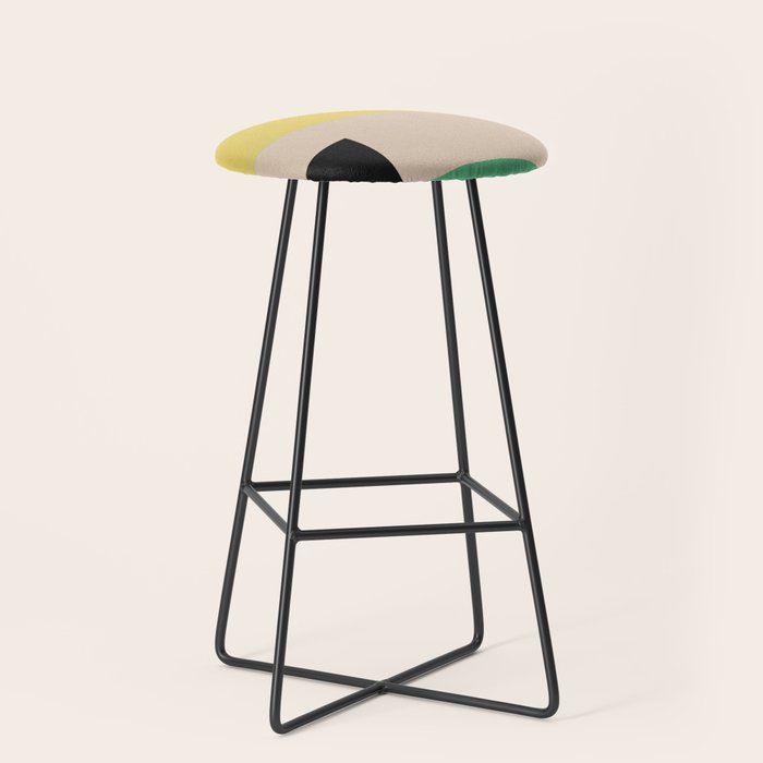 Modern Abstraction 8 Stool Gallery Image 1