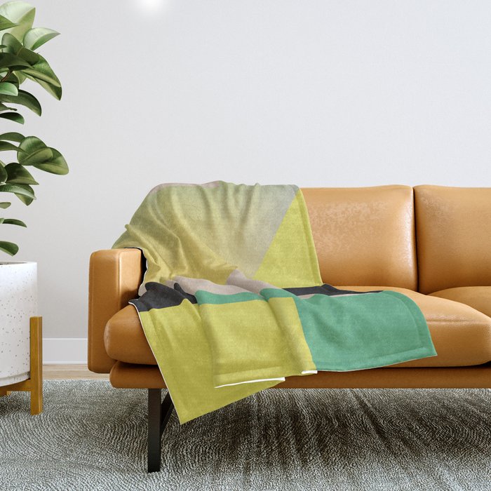 Modern Abstraction 8 Throw Blanket Gallery Image 1