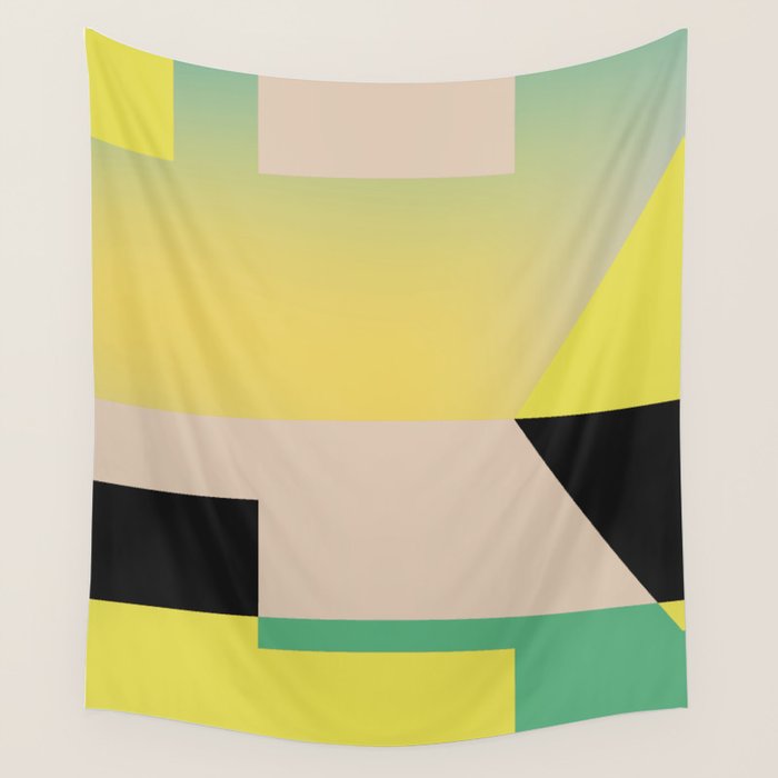 Modern Abstraction 8 Wall Tapestry Gallery Image 4