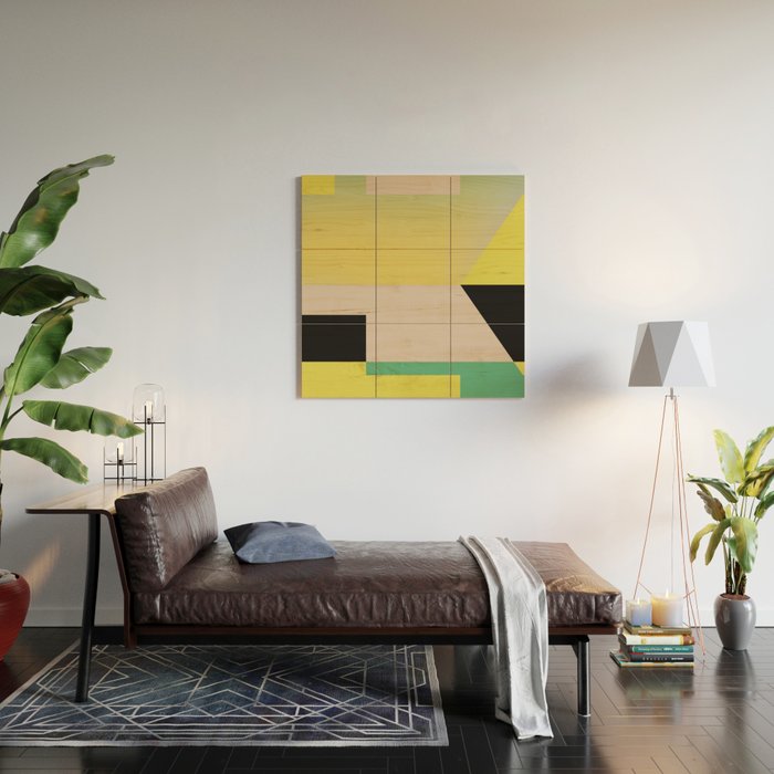 Modern Abstraction 8 Wood Wall Art Gallery Image 2