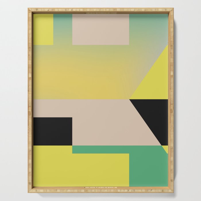 Modern Abstraction 8 Serving Tray Gallery Image 1