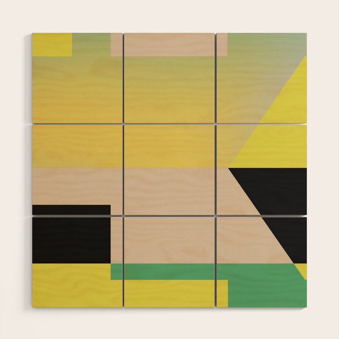 Modern Abstraction 8 Wood Wall Art Gallery Image 1