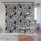 Black Cats II Wall Mural Gallery Image 1