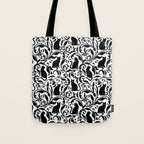 Black Cats II Tote Bag Gallery Image 1