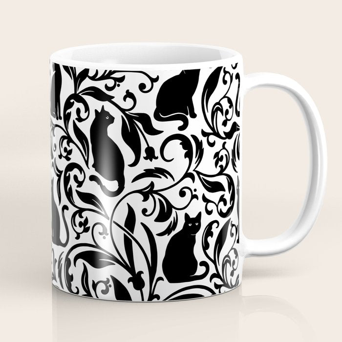 Black Cats II Coffee Mug Gallery Image 1