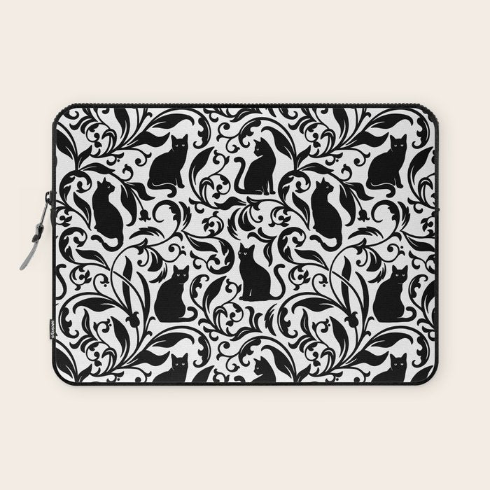 Black Cats II Laptop Sleeve Gallery Image 1