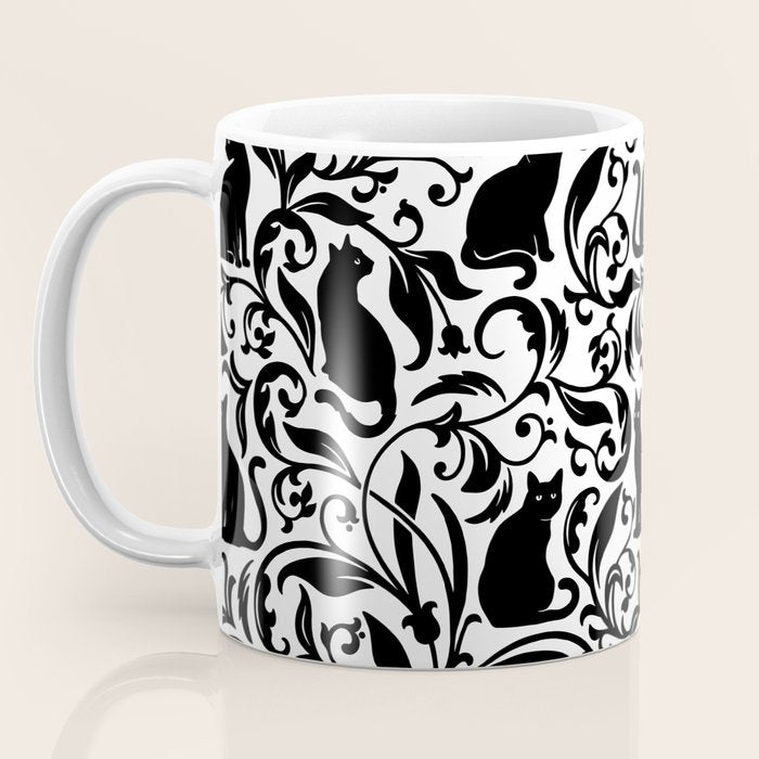 Black Cats II Coffee Mug Gallery Image 3