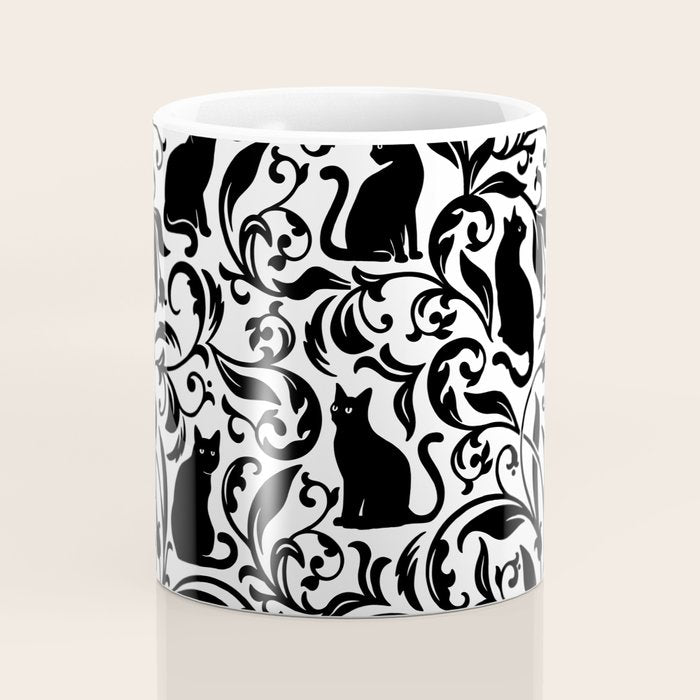 Black Cats II Coffee Mug Gallery Image 4