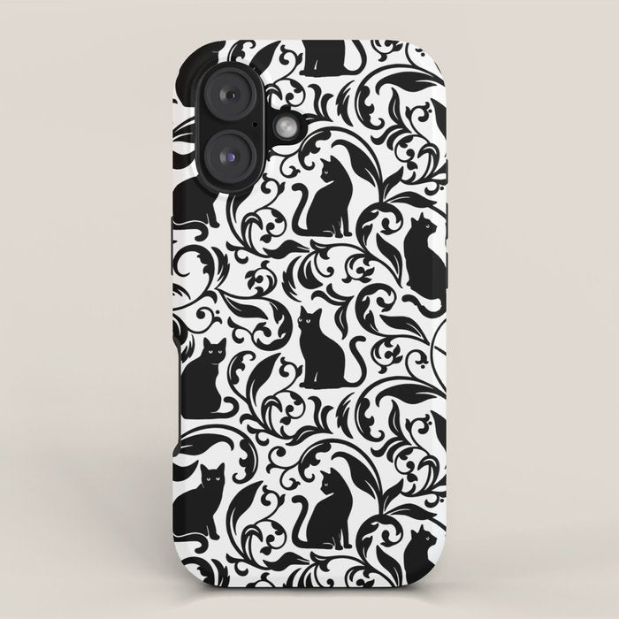 Black Cats II iPhone Case Gallery Image 1
