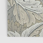 William Morris Acanthus Leaves Manilla Stone Vintage Pattern Poster Gallery Image 3