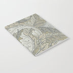 William Morris Acanthus Leaves Manilla Stone Vintage Pattern Notebook Gallery Image 2