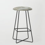 William Morris Acanthus Leaves Manilla Stone Vintage Pattern Stool Gallery Image 1