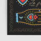 Milagro Love Hearts - Black Poster Gallery Image 3