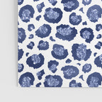 Blue & White Leopard Print  Poster Gallery Image 3