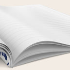 Blue & White Leopard Print  Notebook Gallery Image 2